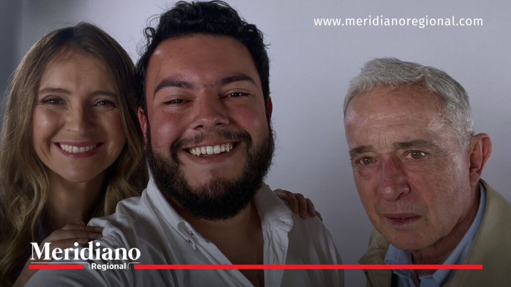 Juan José Salamanca con Paloma Valencia y Álvaro Uribe durante encuentro político en medio de amenazas Farc Cauca contra candidato Cámara Cauca.