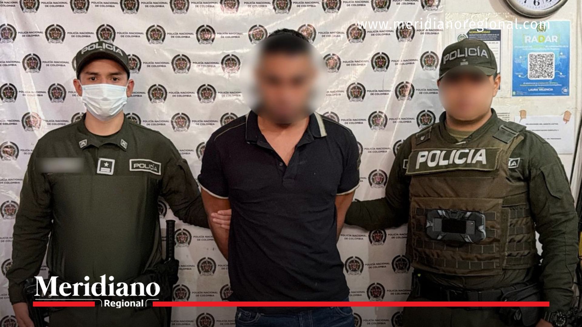 Alias Manotas fue capturado en Popayán por la Policía Nacional y puesto a disposición de la autoridad judicial competente.