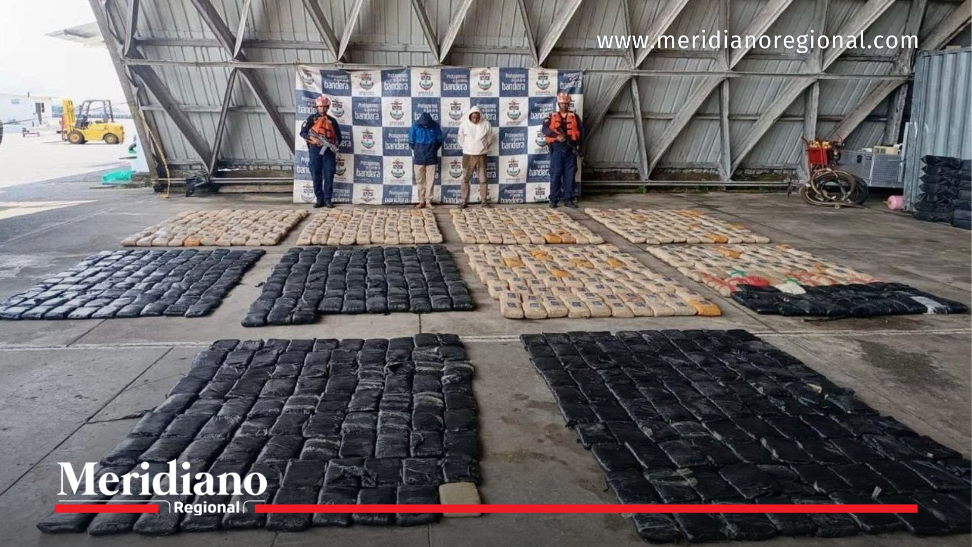 Incautación de marihuana en el Pacífico - 801 kilos de droga recuperados por la Armada de Colombia
