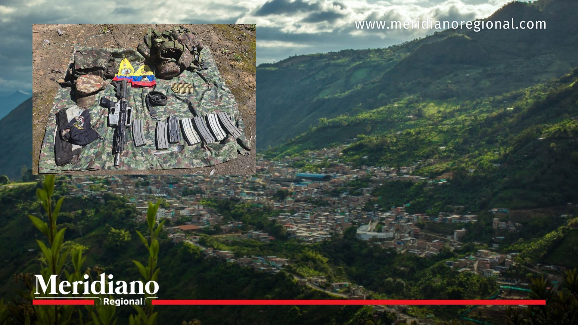 depósito clandestino en Nariño - armas incautadas en Los Andes Sotomayor - material de guerra del GAO-r - Ejército Nacional - noticias Nariño