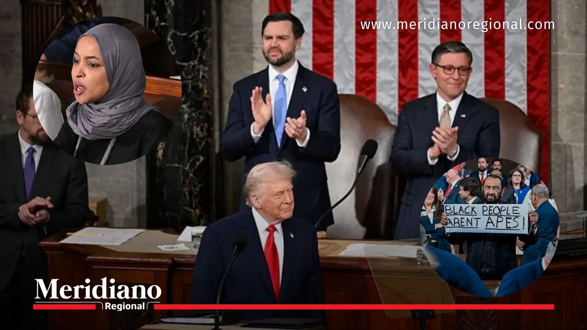 discurso trump - estado de la union en el congreso de estados unidos - donald trump en el capitolio