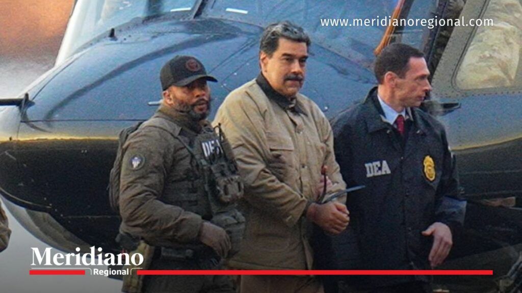 Nicolás Maduro bajo custodia en proceso judicial en EE. UU. - Meridiano Regional Nicolás Maduro siendo trasladado bajo custodia en Estados Unidos en medio del juicio inconstitucional y cargos por narcotráfico
