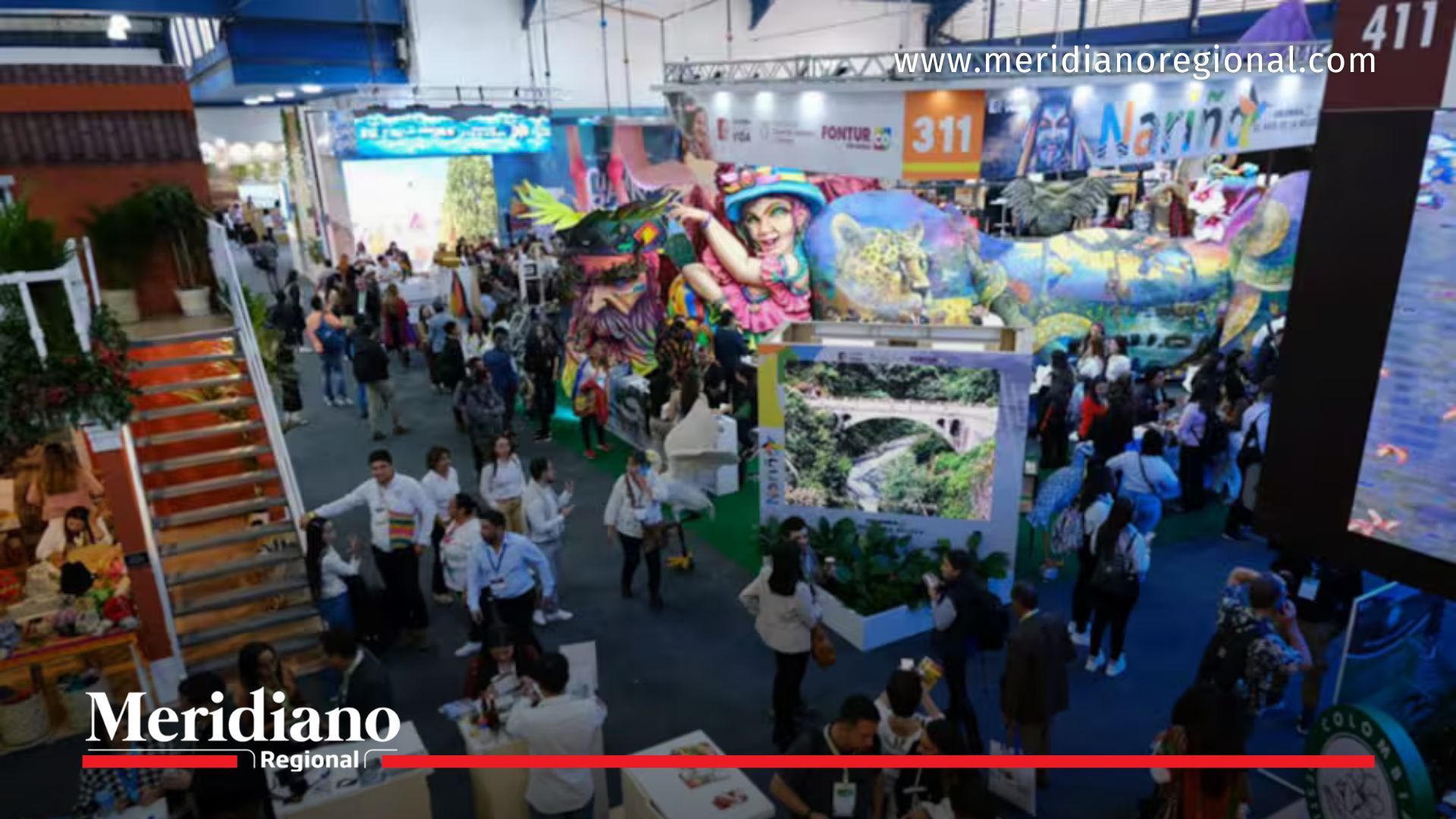 Anato versión 45 en Corferias Bogotá durante la Vitrina Turística Anato 2026 con participación de departamentos del Pacífico colombiano.