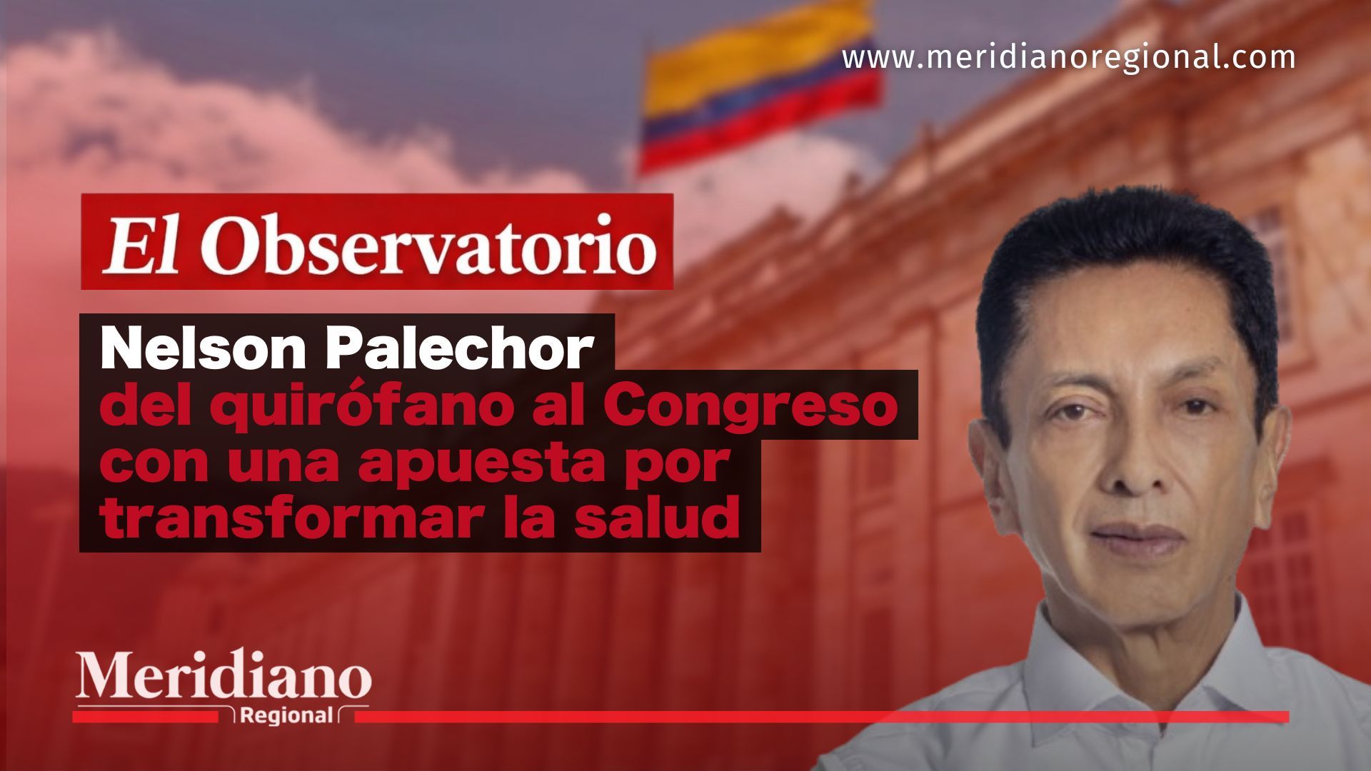 Nelson Palechor, médico caucano y aspirante a la Cámara, propone transformar el sistema de salud desde el Congreso.
