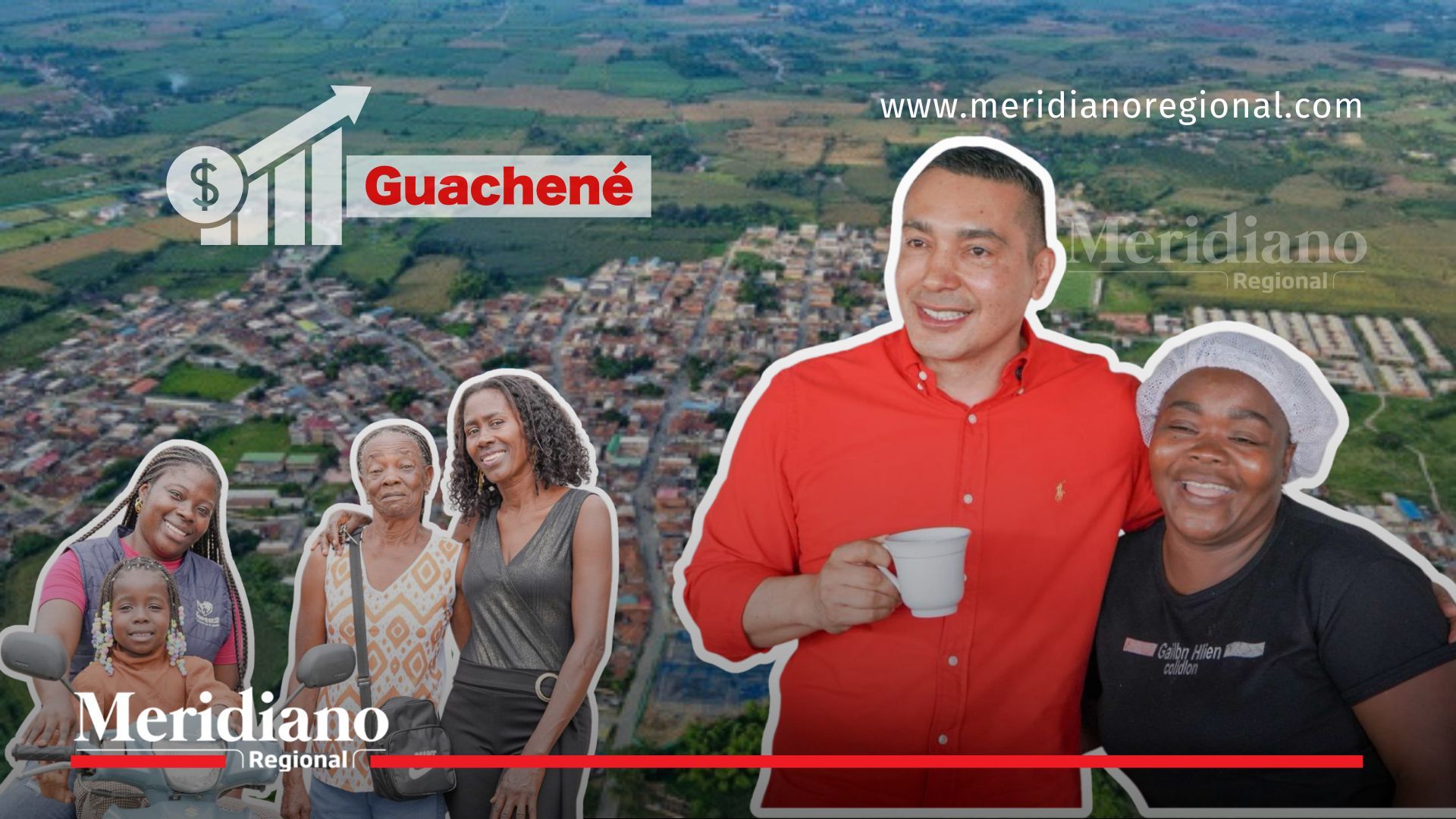 El municipio de Guachené fue escenario de inversiones en vías rurales y proyectos sociales liderados por el gobernador Octavio Guzmán junto a la comunidad.