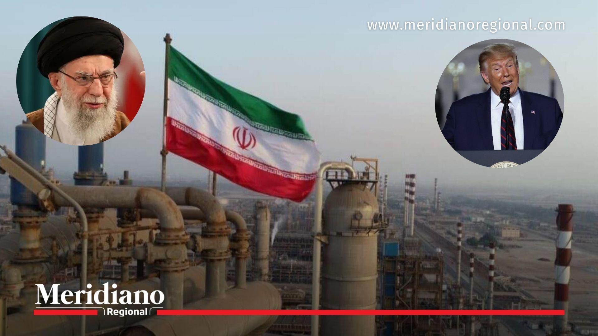 Refinería de petróleo en Irán durante la guerra entre EE.UU., Israel e Irán
