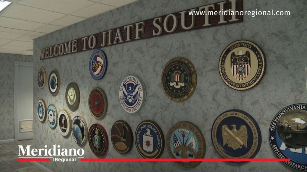 Instalaciones de la JIATFS del Comando Sur de EE. UU., entidad que apoyó la incautación de marihuana en el Pacífico colombiano.