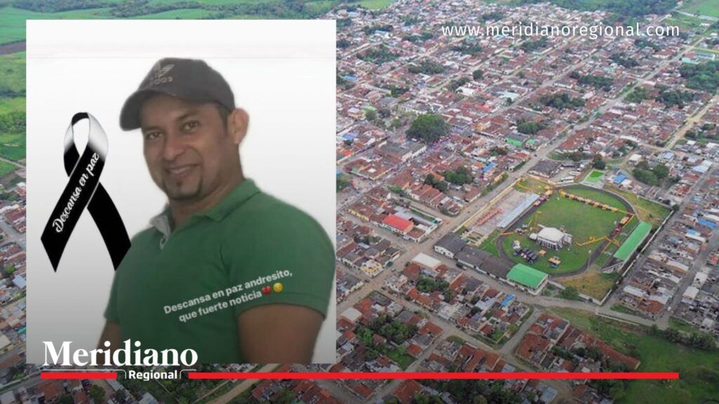 Asalto en Miranda Cauca deja un trabajador muerto - Meridiano Regional Andrés Rodríguez víctima de asalto en Miranda Cauca frente a panorámica del municipio