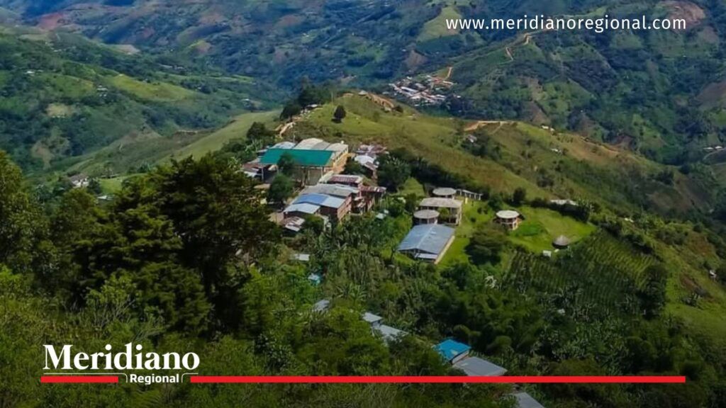 Explosivos en Suárez Cauca – zona rural vereda La Turbina - Meridiano Regional Explosivos en Suárez Cauca – panorámica de zona rural donde el Ejército destruyó artefactos instalados por disidencias.