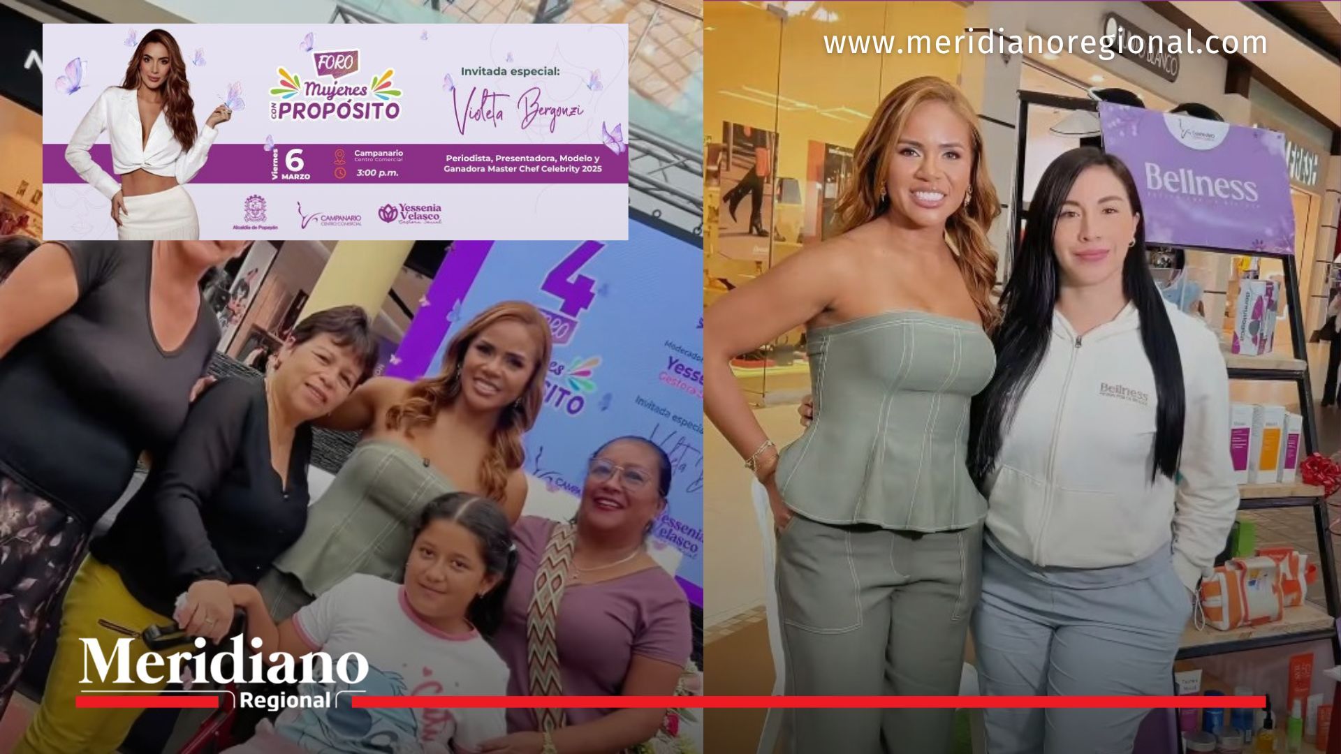 foro Mujeres con Propósito en Popayán con Yesenia Velasco liderazgo femenino Mes de la Mujer Cauca