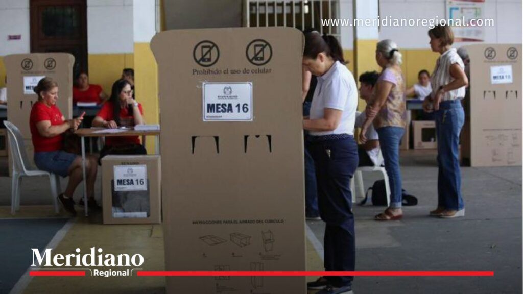 Elecciones al Congreso 2026 en Colombia con votantes en puesto de votación que definieron el mapa político del Cauca