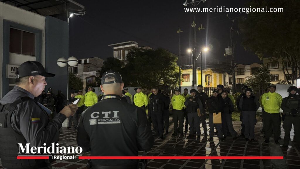 Policía y CTI preparan operativo contra la banda Los Pandora durante allanamientos en Popayán