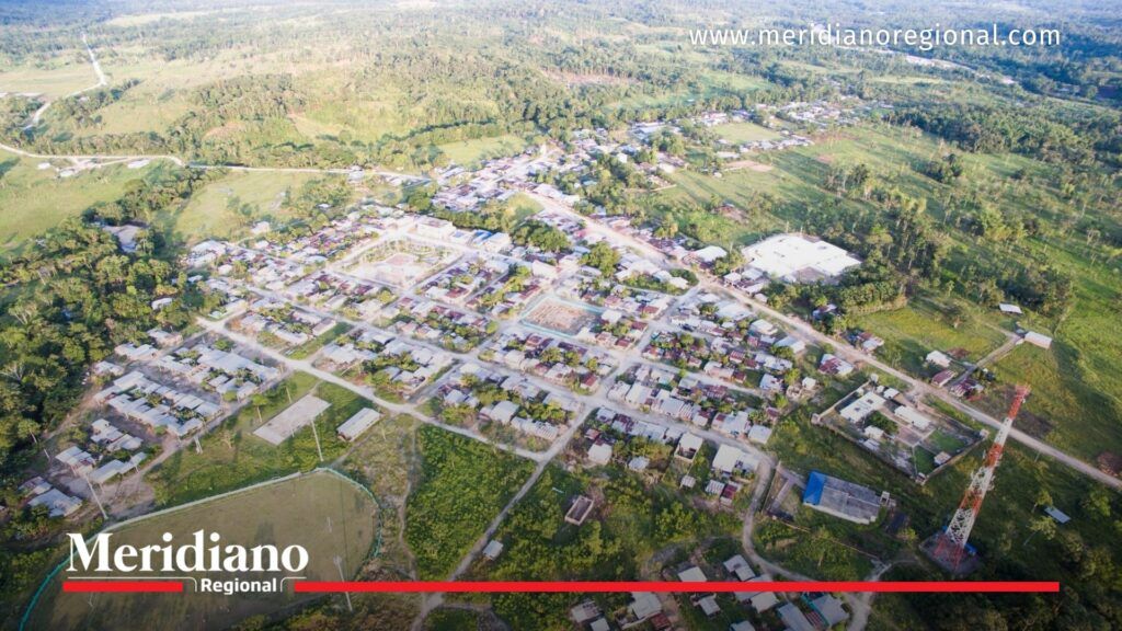 educación ambiental Piamonte - vista aérea del municipio de Piamonte Cauca