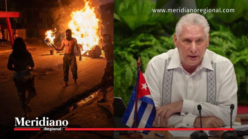 Diálogo Cuba Estados Unidos en medio de crisis energética y apagones - Meridiano Regional diálogo Cuba Estados Unidos crisis energética en Cuba protestas apagones Miguel Díaz-Canel