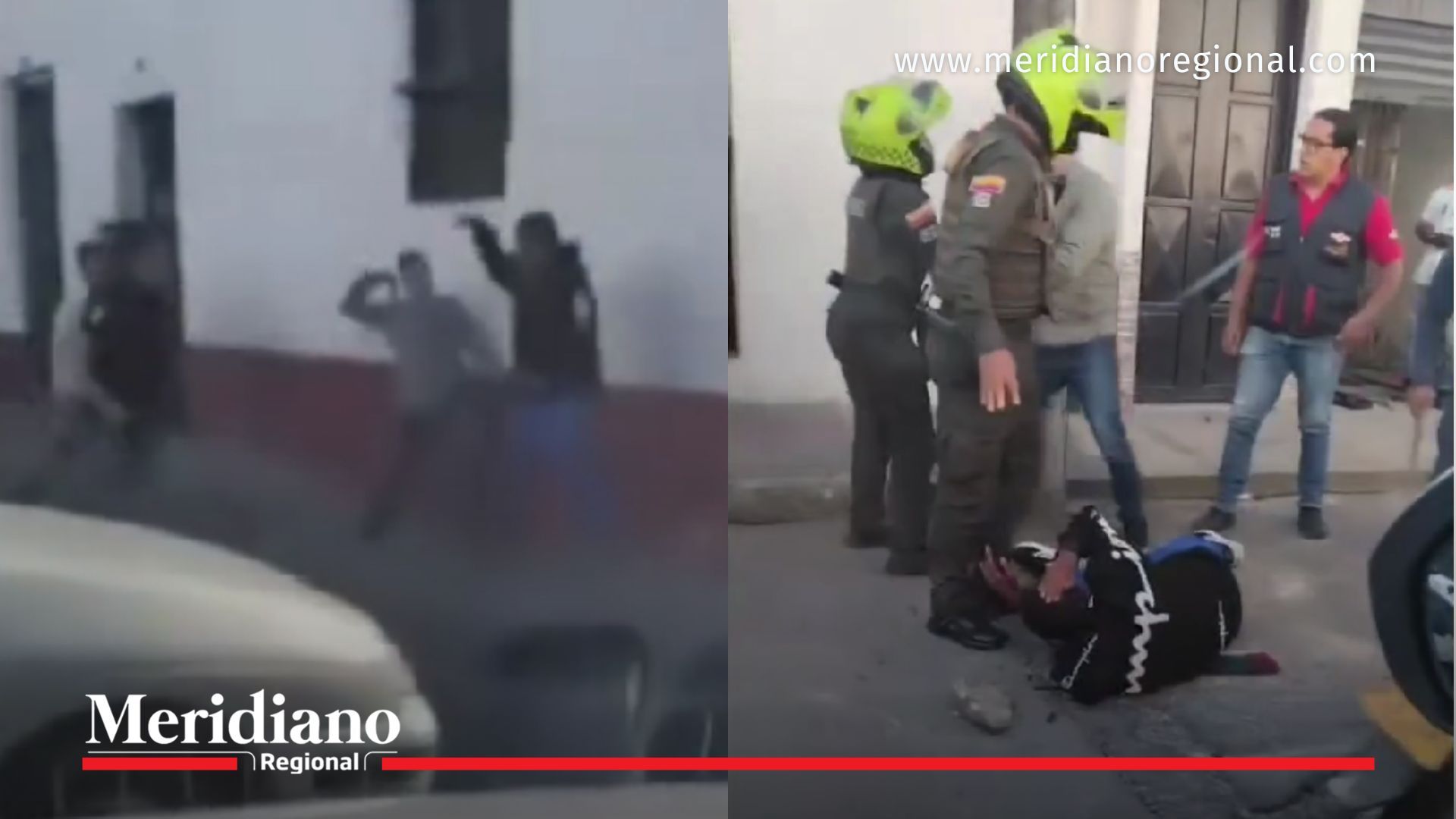 justicia por mano propia Popayán - intervención de la Policía tras presunto hurto en el centro de Popayán