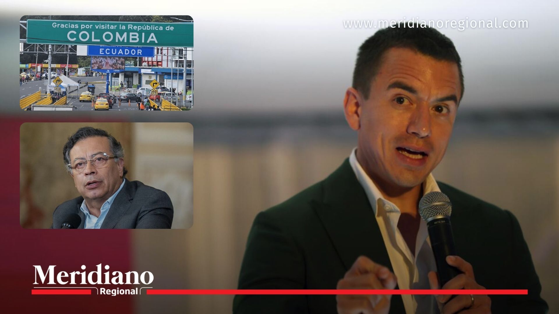 El presidente Gustavo Petro y su homólogo Daniel Noboa protagonizan un cruce de declaraciones tras la denuncia de un presunto bombardeo en la frontera.