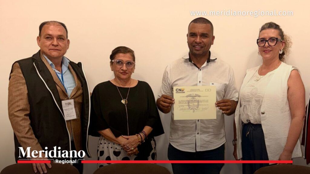 CITREP Cauca Esneyder Gómez Salamanca recibe credencial CNE víctimas conflicto Congreso Colombia