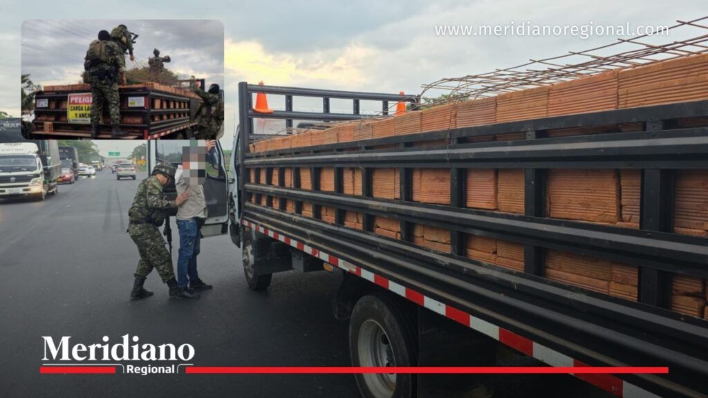 Incautación de marihuana en Cauca en la vía Panamericana - Meridiano Regional incautación de marihuana en Cauca en camión con droga oculta entre ladrillos en la vía Panamericana