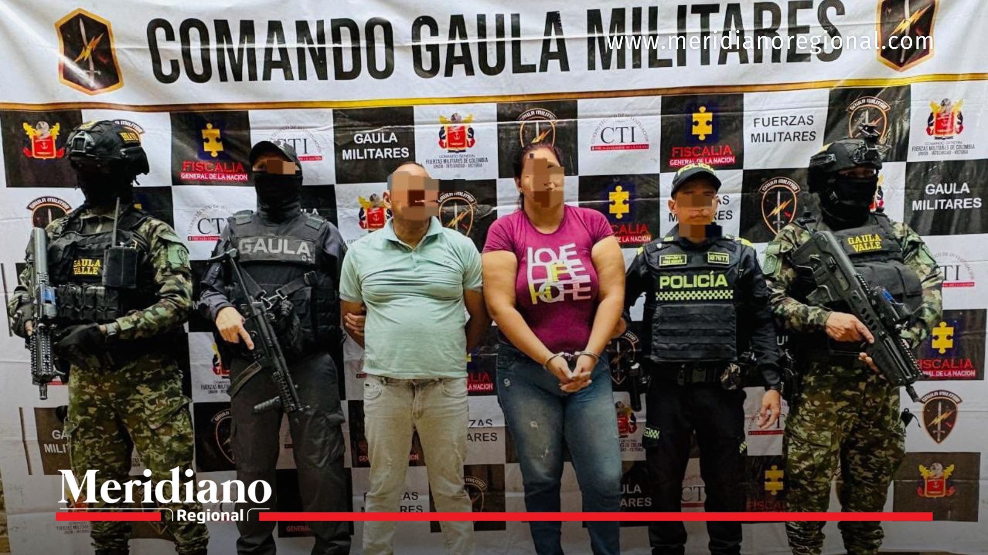 Capturados por extorsión en Cali durante operativo del GAULA y Policía Nacional