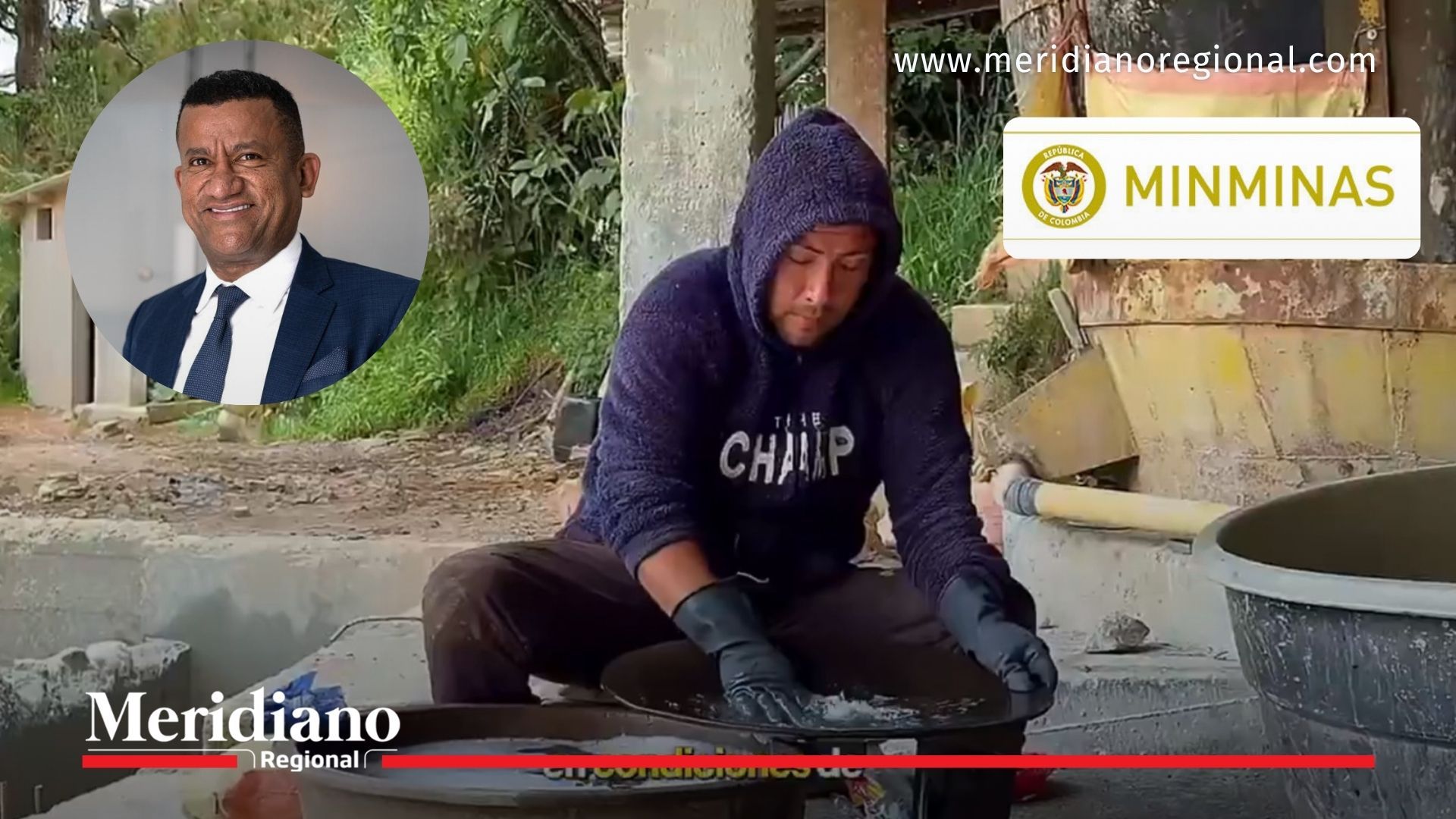 noticias Nariño formalización minera en Nariño minería en Nariño minero trabajando Gobernación de Nariño Ministerio de Minas