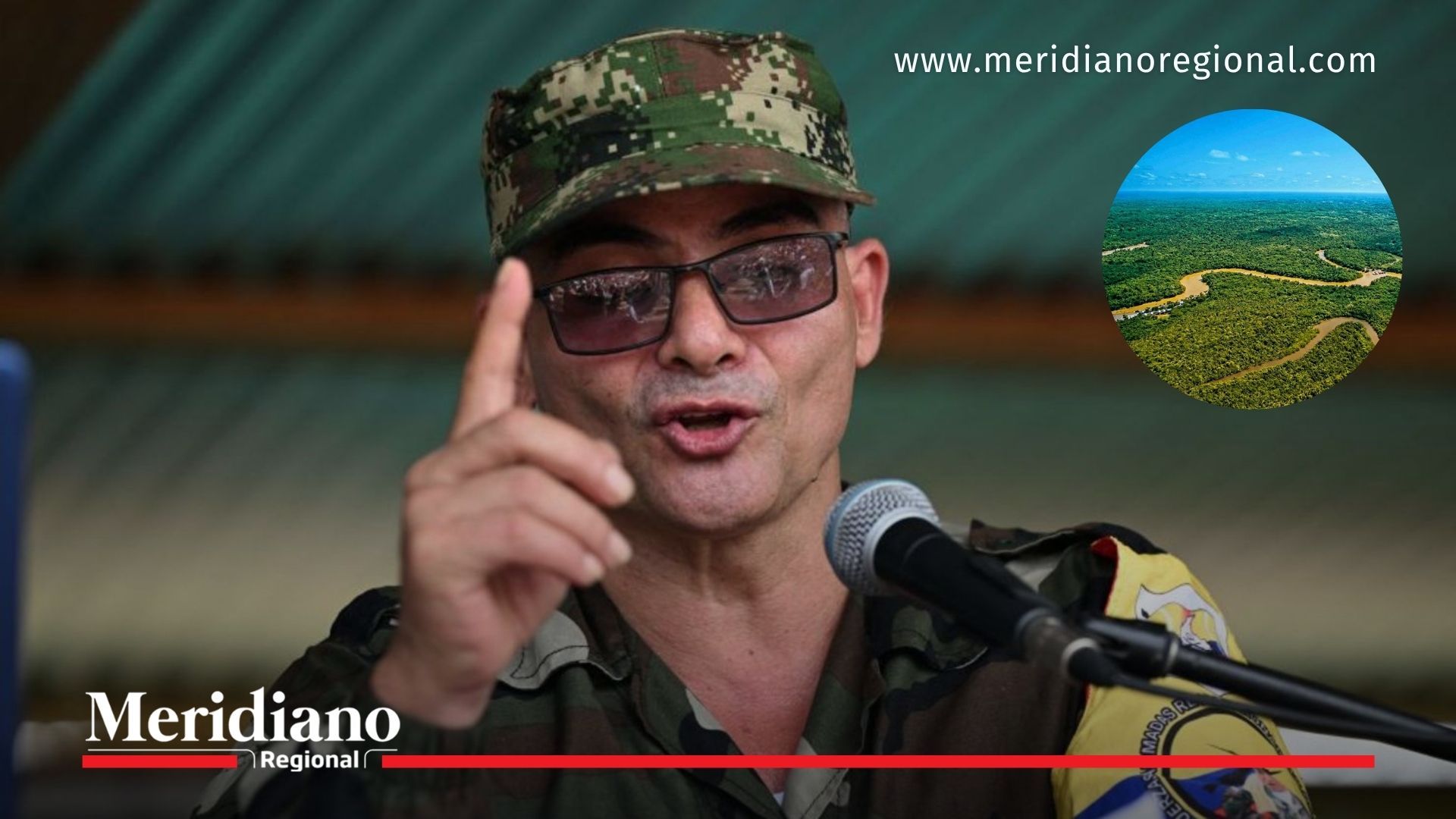 Iván Mordisco en imagen de referencia, en medio de la incertidumbre tras bombardeo del Ejército en la Amazonía.