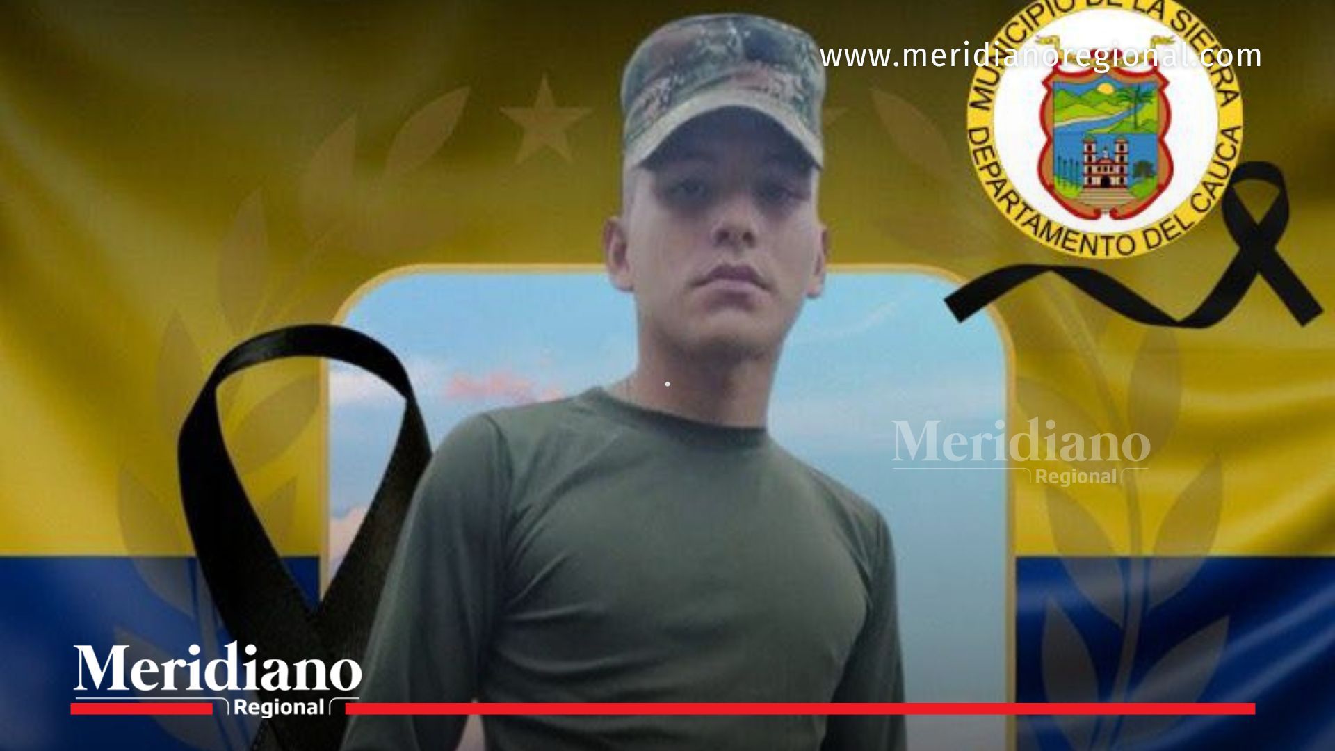 El soldado profesional Andrés Moreno Chávez, oriundo de La Sierra, Cauca, regresa a su tierra natal para ser homenajeado tras su sacrificio en el accidente aéreo del 23 de marzo en Putumayo. Su valentía será recordada por todos los colombianos.