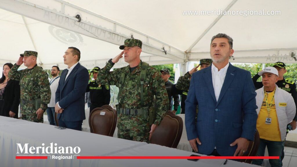 Autoridades del Cauca y Popayán acompañan apertura de la jornada electoral - Meridiano Regional Gobernador del Cauca Octavio Guzmán y alcalde de Popayán Juan Carlos Muñoz acompañan a la Fuerza Pública durante la apertura de la jornada electoral en el departamento.
