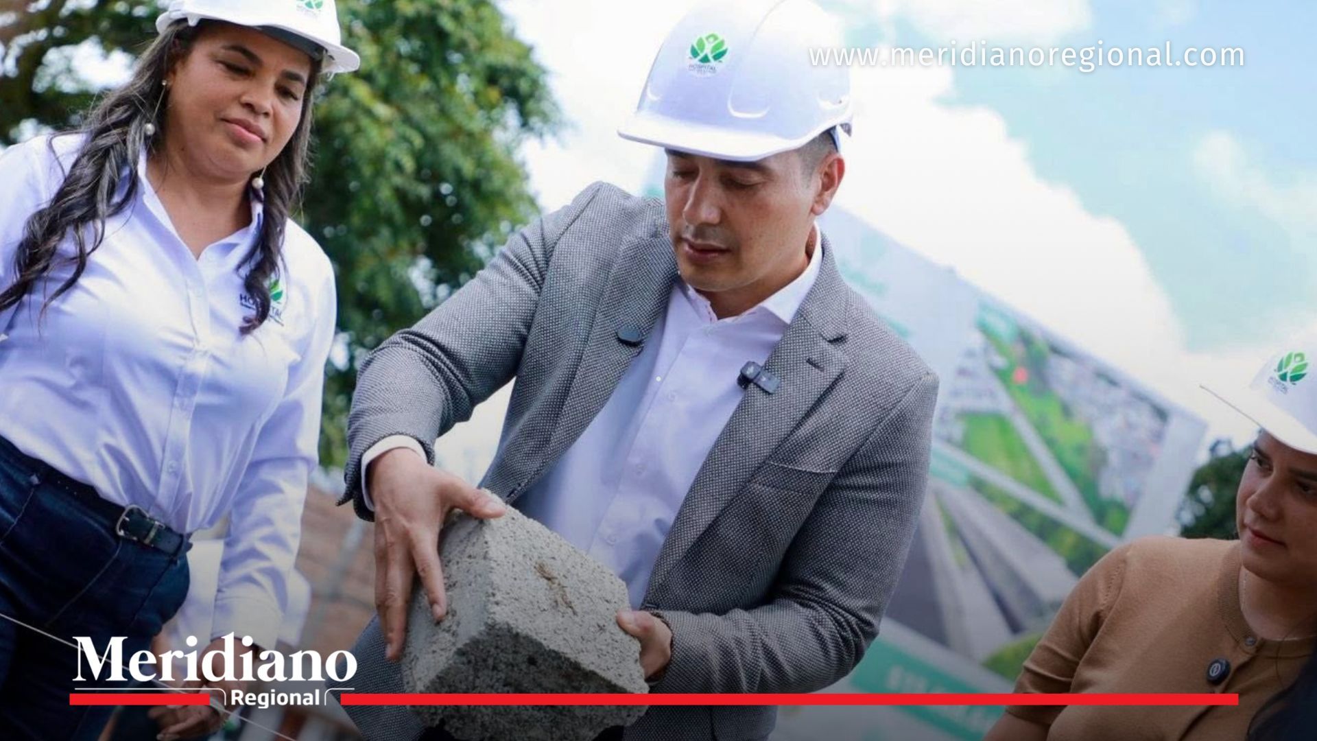 El gobernador del Cauca, Jorge Octavio Guzmán, participa en un evento donde se socializó la inversión para la construcción del nuevo bloque de consulta externa del Hospital Susana López de Valencia E.S.E., obra que fortalecerá la atención en salud en Popayán.