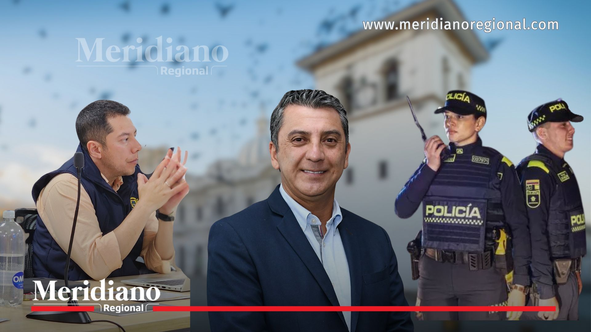 Semana Santa en Popayán con Policía Metropolitana, alcalde Juan Carlos Muñoz y Torre del Reloj en operativo de seguridad