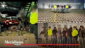Incautación de 500 kilos de cocaína ocultos bajo tierra en taller de Cali con capturados y presencia de la Policía Nacional