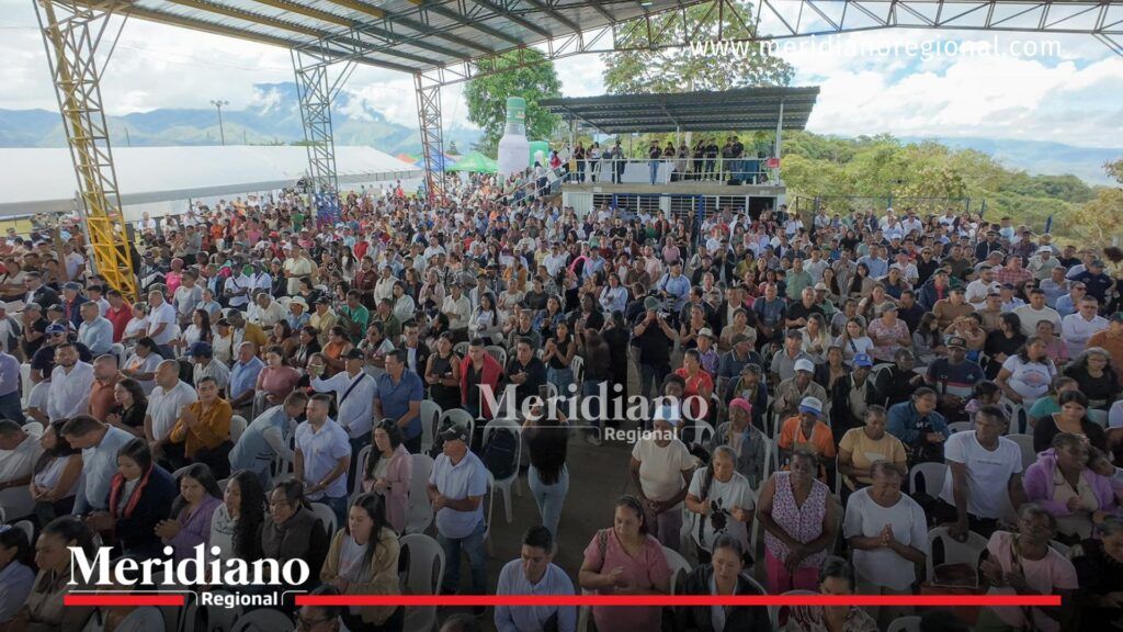 Asistencia masiva de comunidades en rendición de cuentas Cauca 2025 en La Sierra