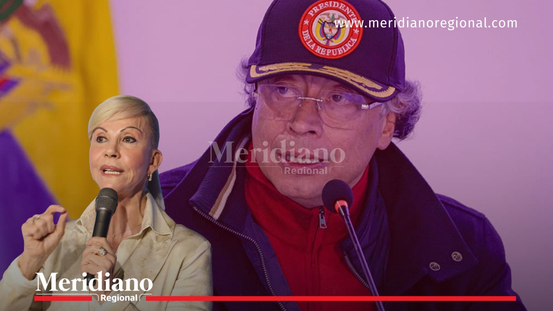 Fuerte choque político de Dilian Francisca vs. Petro