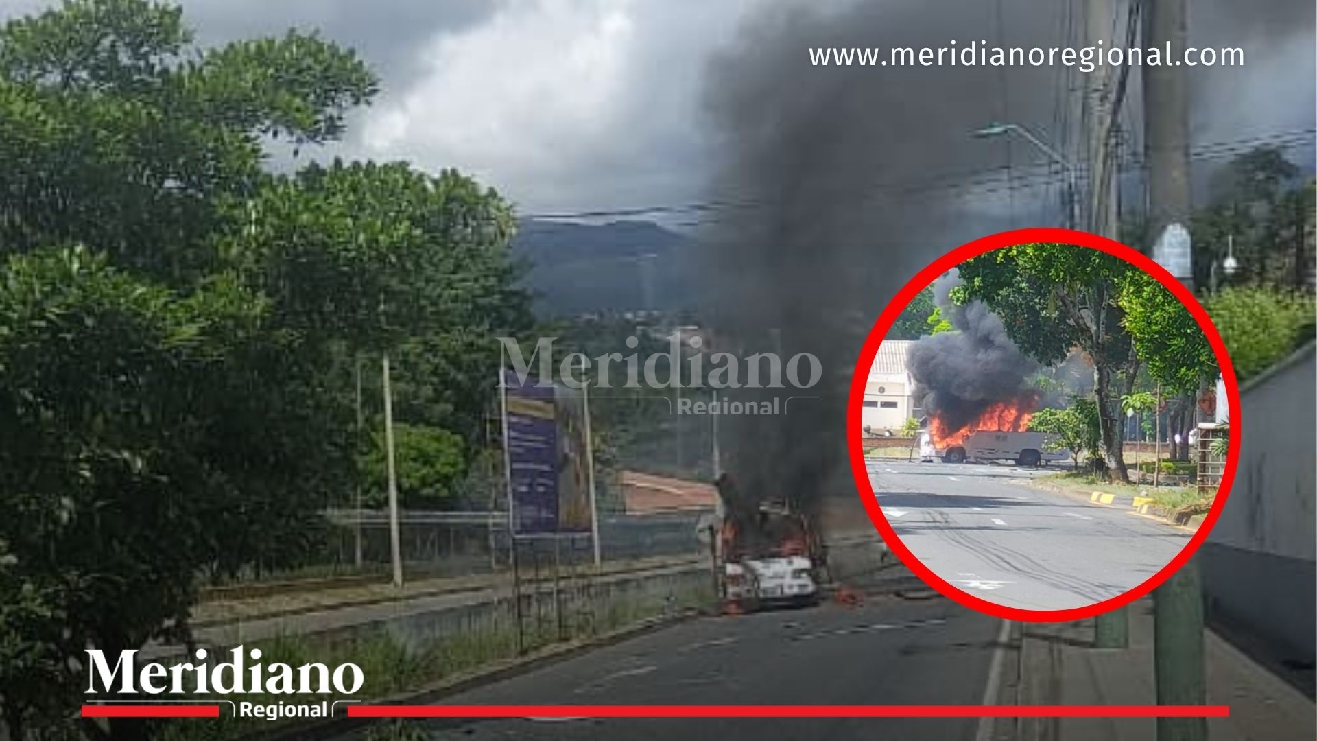Explosión afuera del batallón Pichincha
