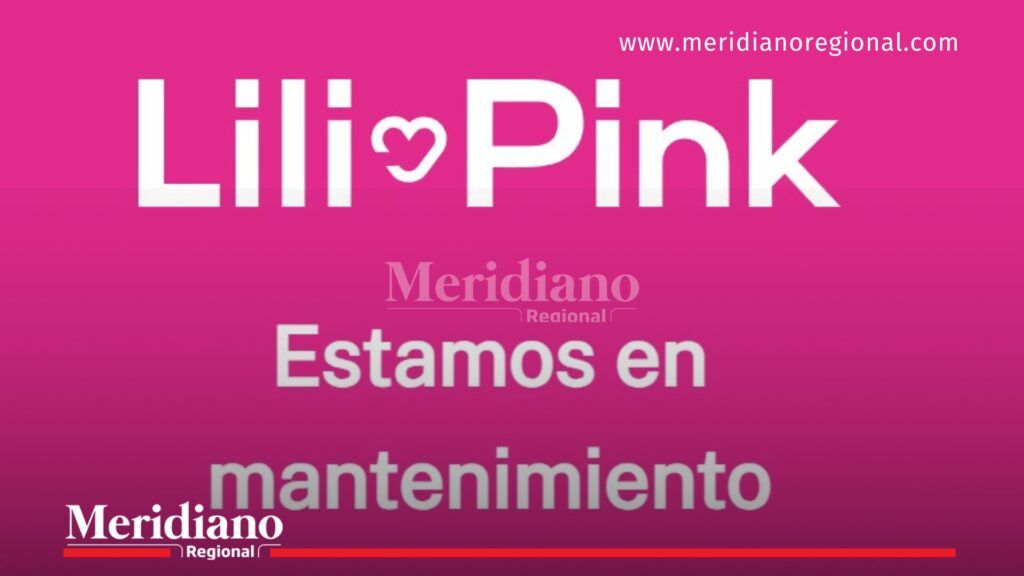 Página web de Lili Pink se encuentra en mantenimiento