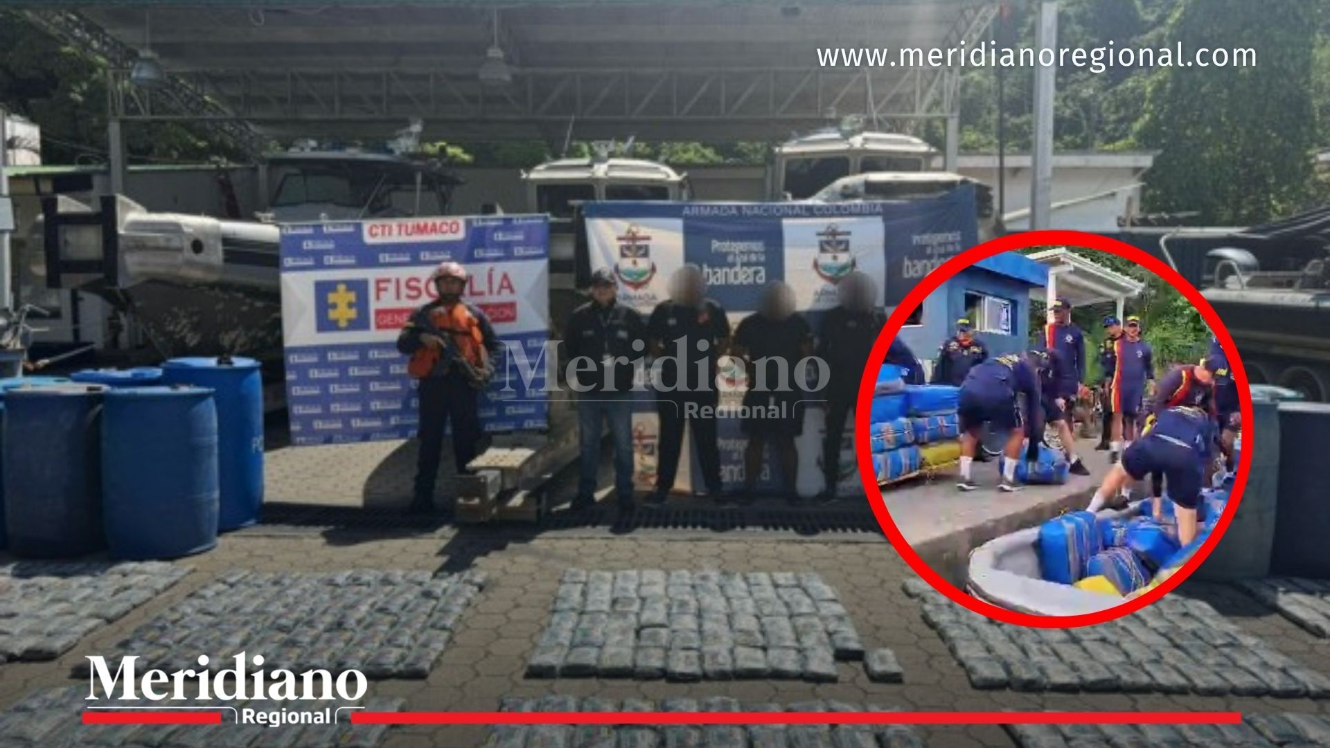 Incautan toneladas de marihuana