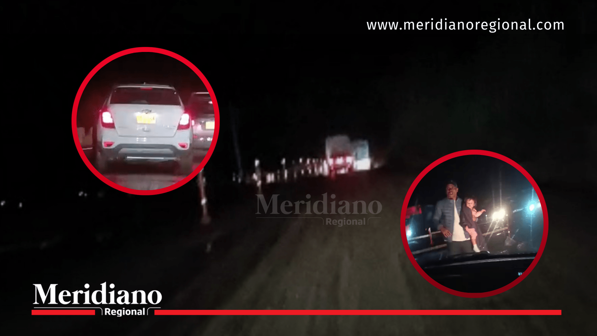 hurto en la vía Panamericana en Calibío con familia afectada y vehículo robado
