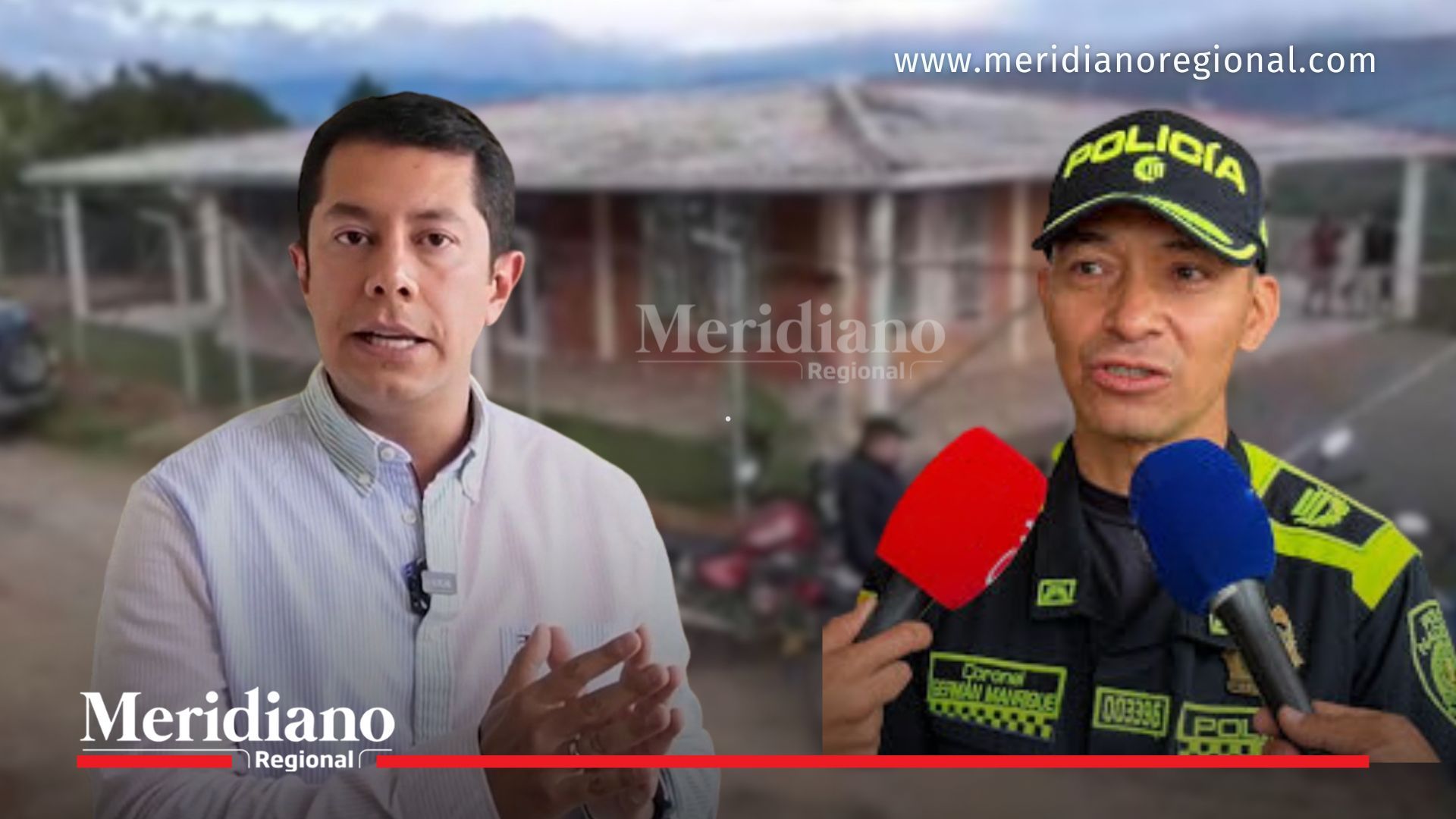 Secretario de Gobierno Felipe Acosta y operativo en La Meseta Popayán tras ataque armado en vivienda rural