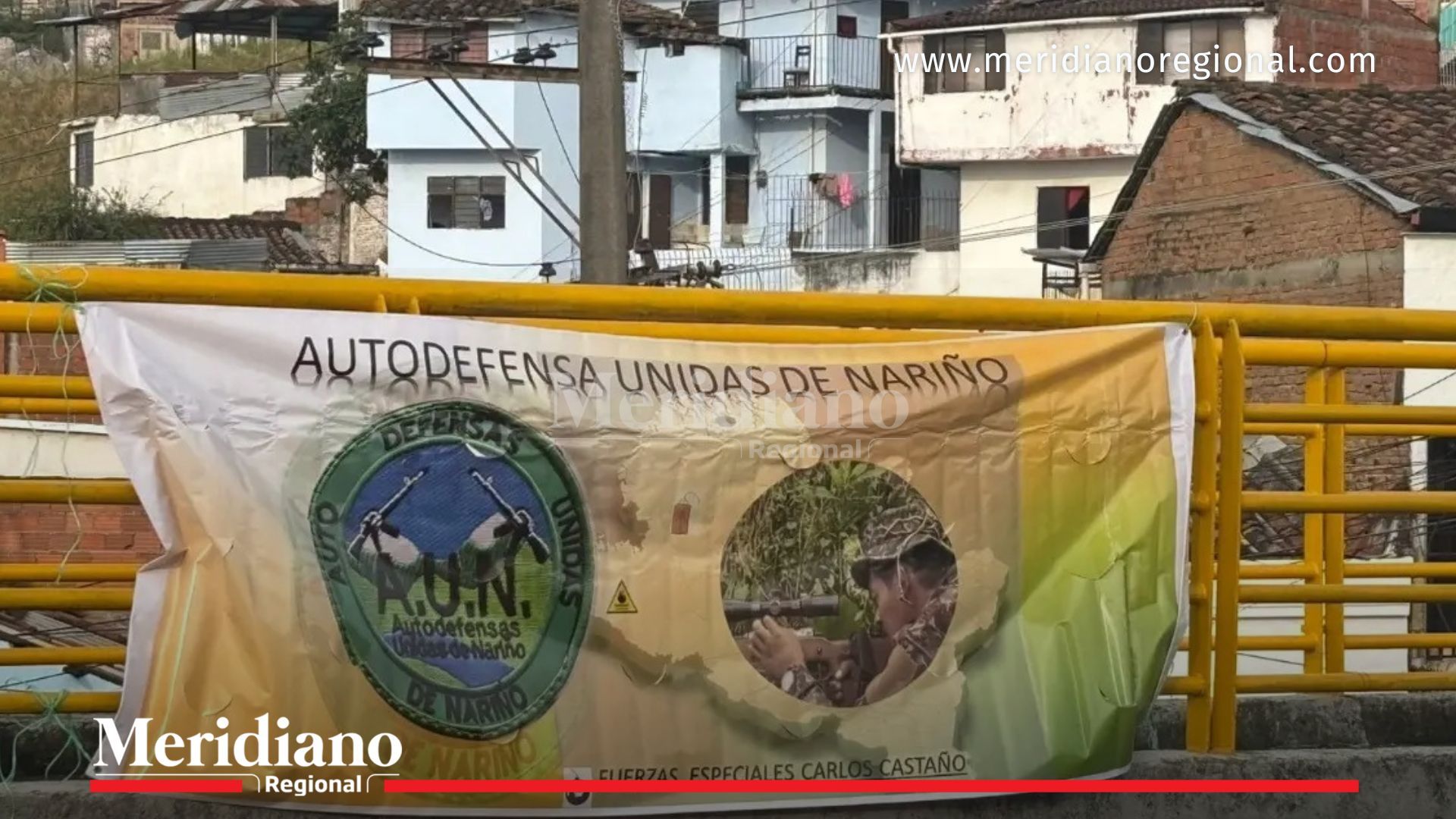 Pancartas en Siloé