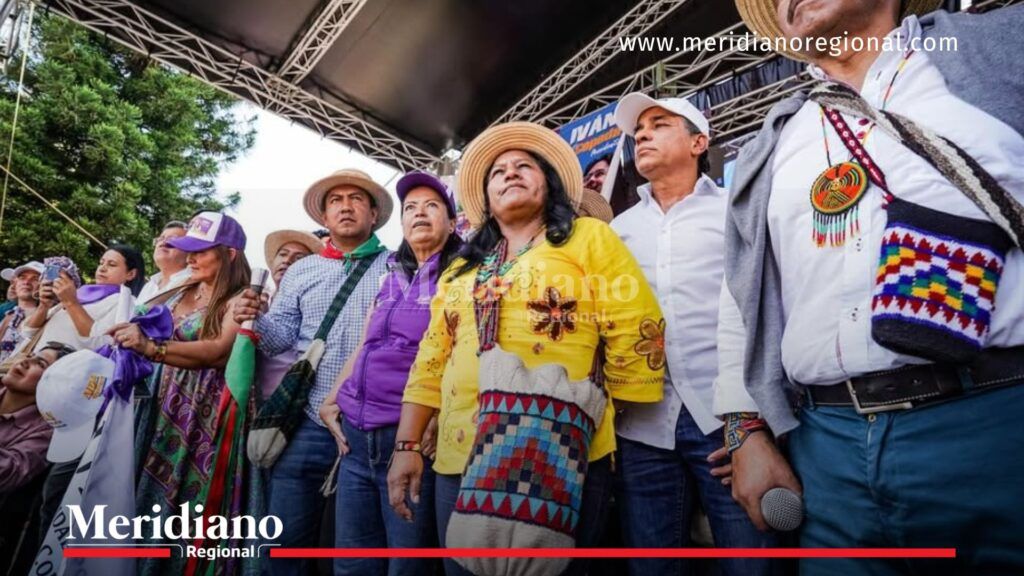 ́ Minga por Colombia´ visitó el departamento del Cauca este domingo, 12 de abril.