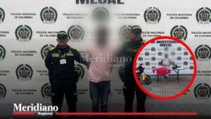 Motoladrones capturados en Cali