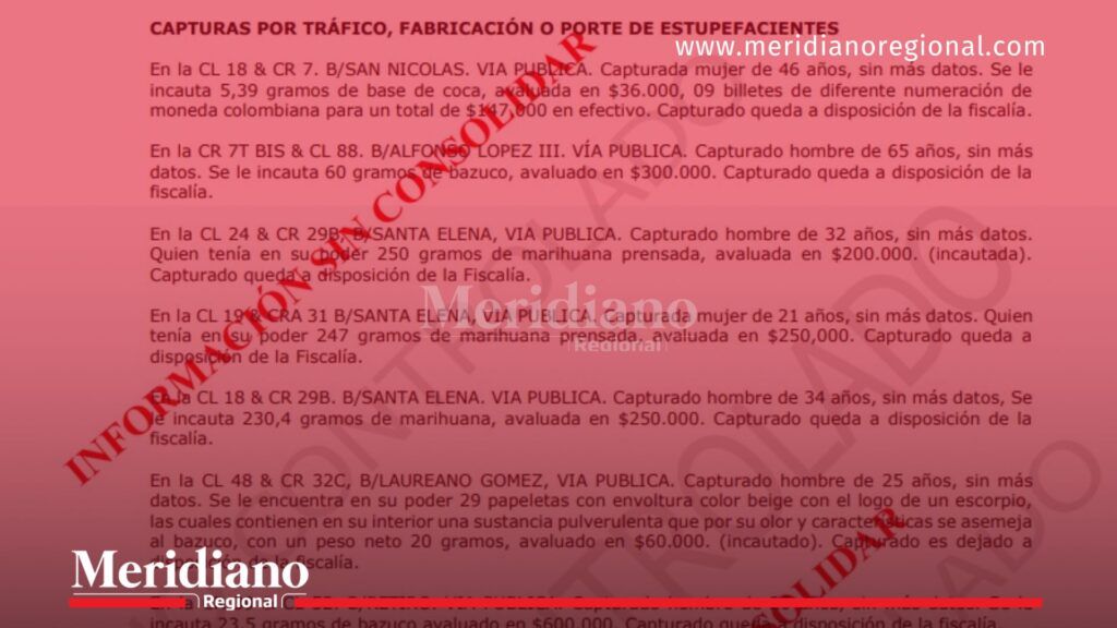 Cali: conozca a detalle el balance judicial