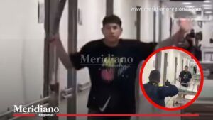 En redes sociales, piden investigar los hechos. - Meridiano Regional El joven armado generó tensión en el HUV Cali.