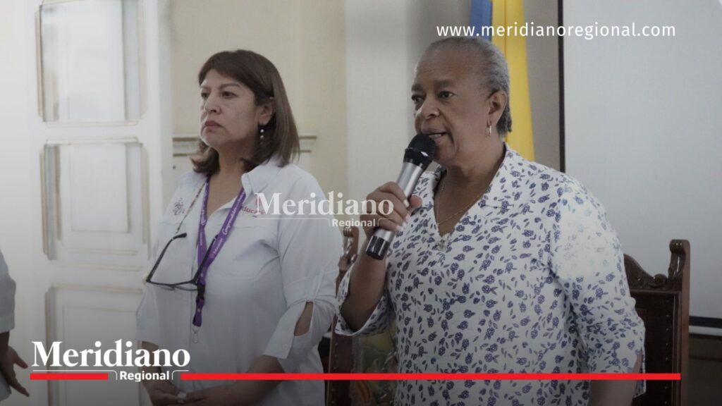 Sor Inés Larrahondo Carabalí, secretaria de Educación y Cultura del Cauca, participó en la mesa técnica sobre educación en el Cauca realizada junto al Ministerio de Educación Nacional.