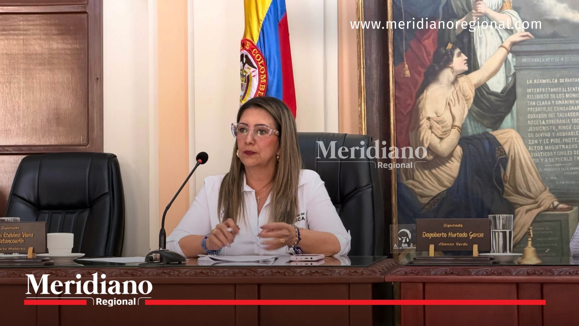 Doricell Cháves Jiménez lideró la sustentación del Proyecto de Ordenanza que permitirá fortalecer la atención y protección de mujeres víctimas de violencia en el Cauca.