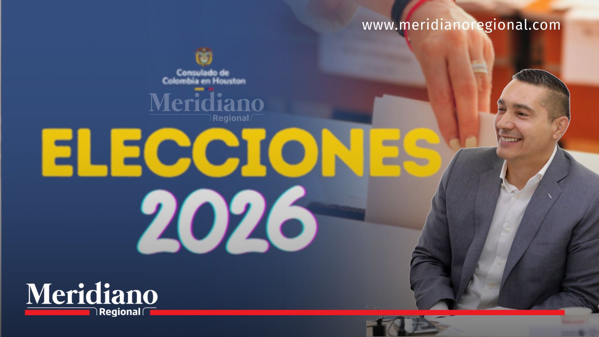 La imagen fue utilizada como portada de una publicación relacionada con pedagogía electoral y transparencia en el proceso de elecciones presidenciales de 2026 en Colombia.