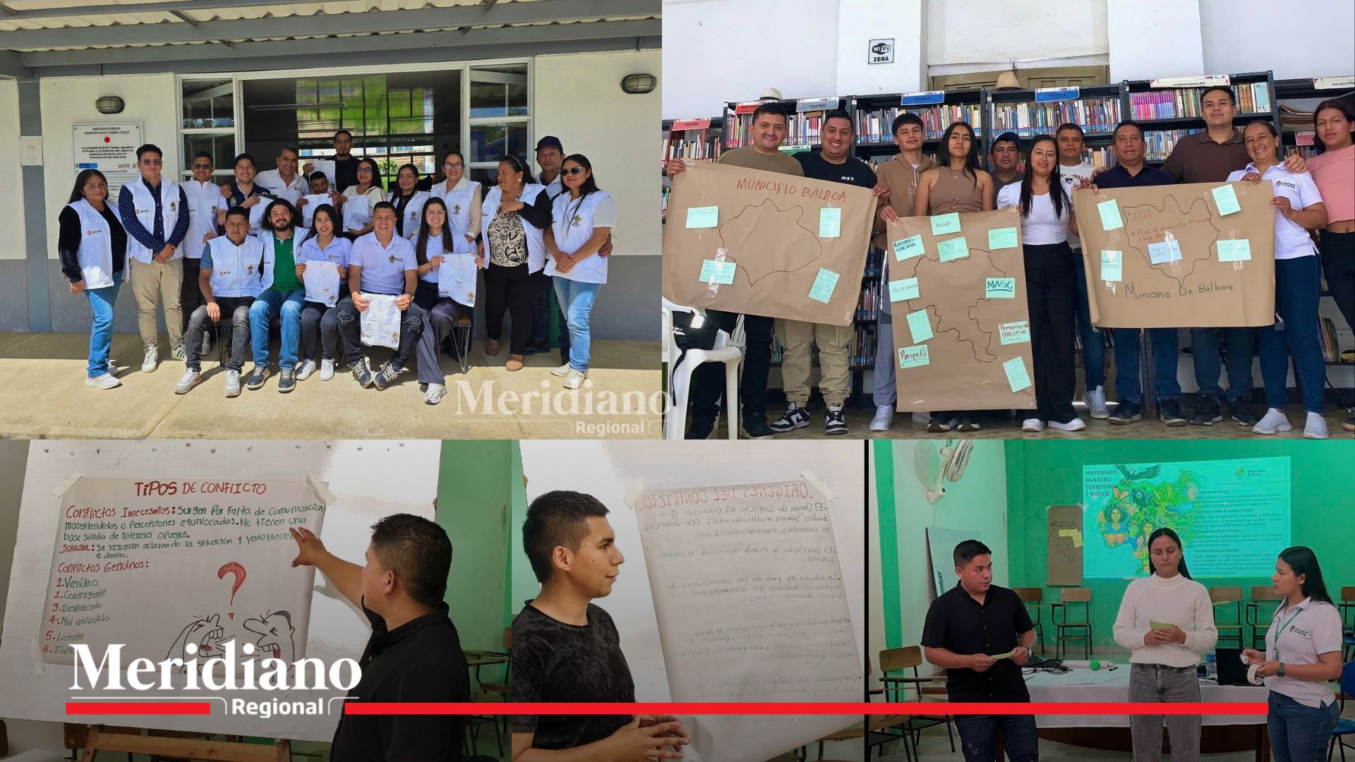 La Secretaría de Gobierno del Cauca desarrolló actividades comunitarias y pedagógicas en Balboa, El Tambo y Argelia para fortalecer la reconciliación, el liderazgo y la convivencia ciudadana.