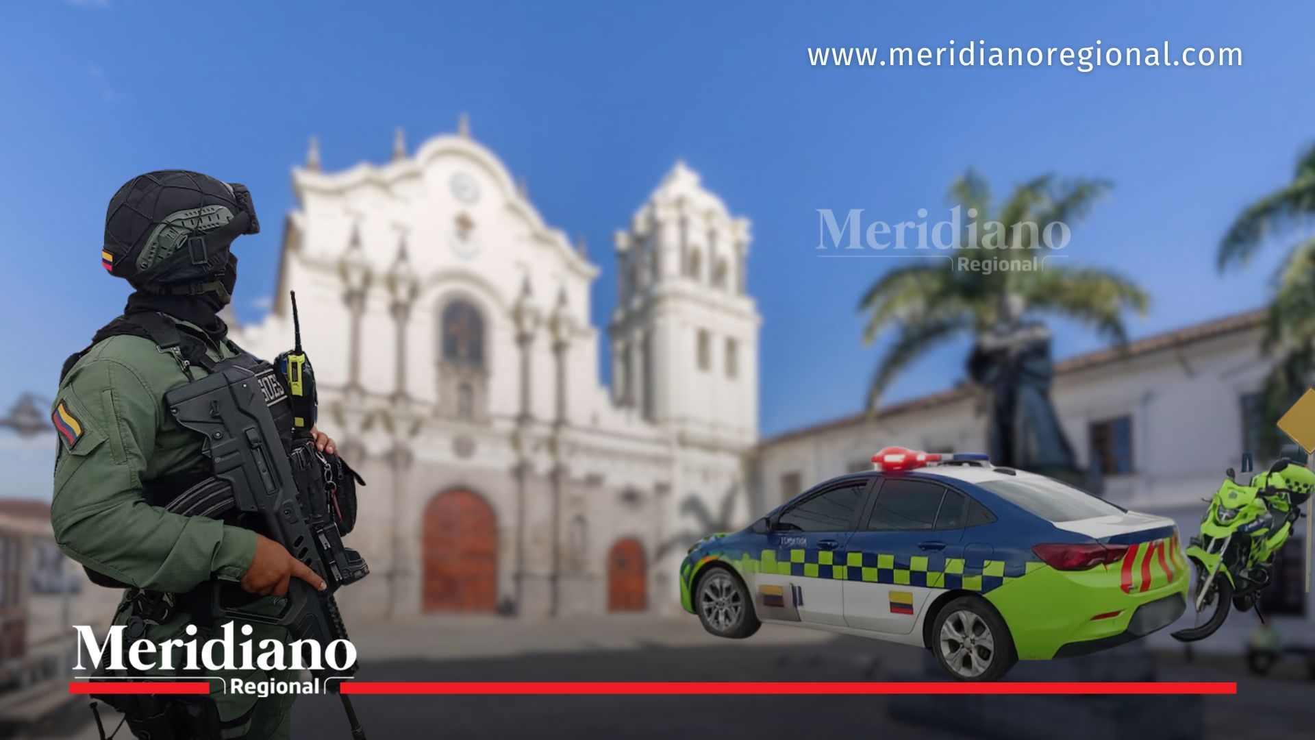Jornada electoral en Popayán contará con fuerte operativo de seguridad de la Policía Nacional en el centro histórico de la ciudad.