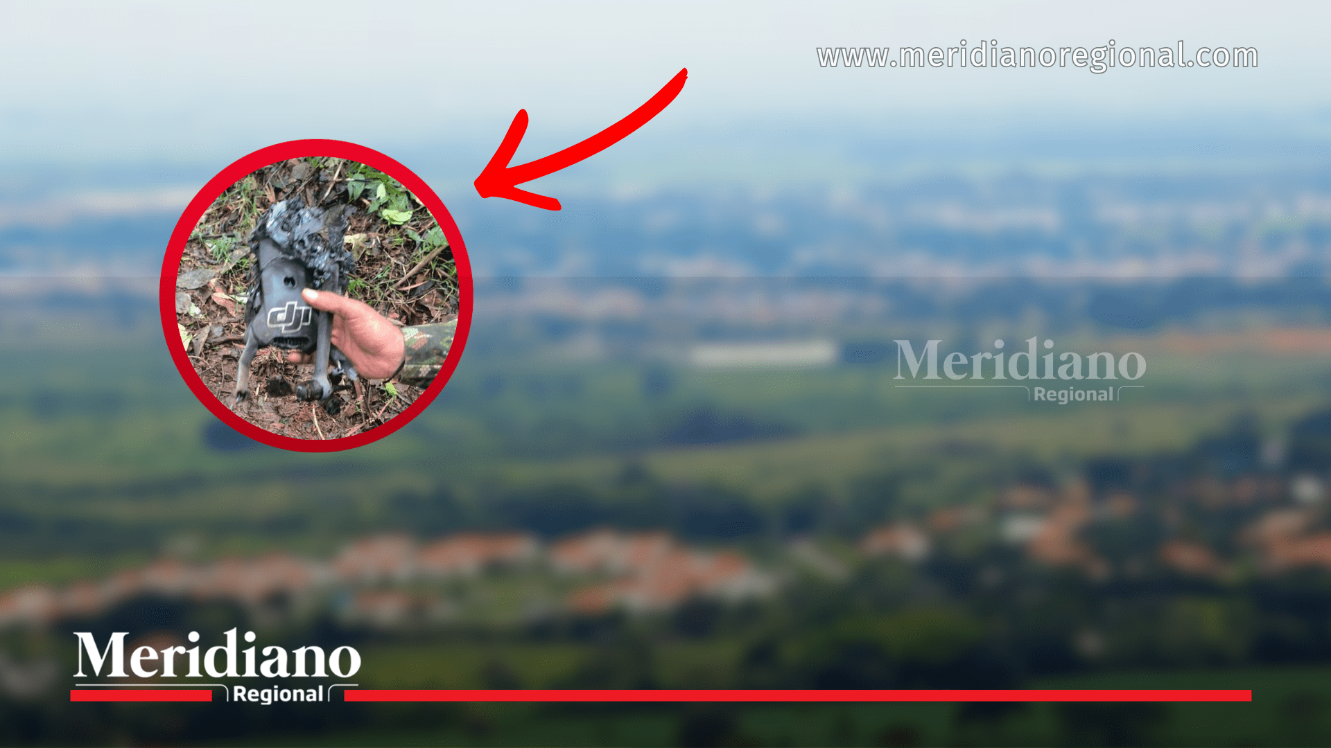 Uno de los drones utilizados en el ataque contra tropas del Ejército fue recuperado tras los hechos registrados en zona rural de Jamundí.