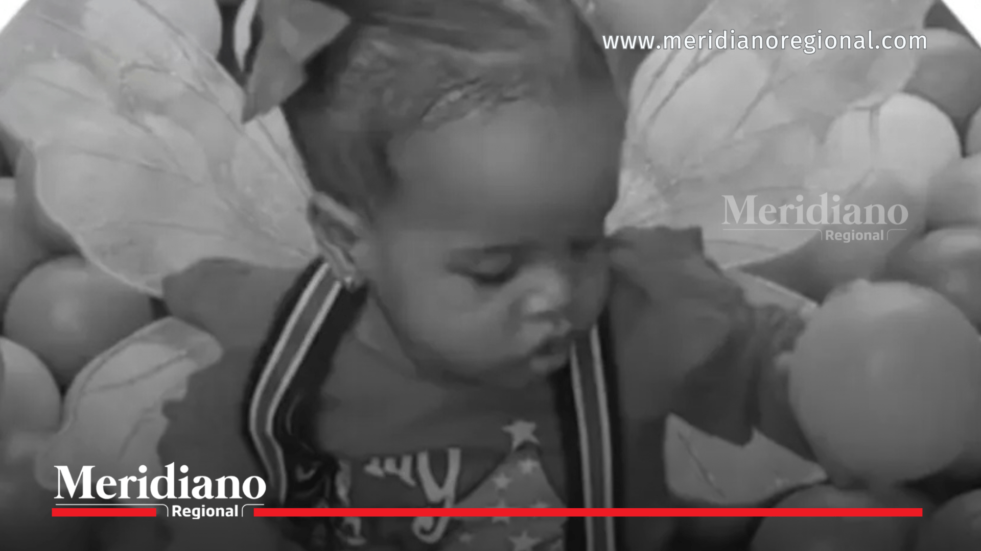Sharlott Mosquera, bebé que murió esperando tratamiento médico en medio de la crisis de la salud en Colombia.
