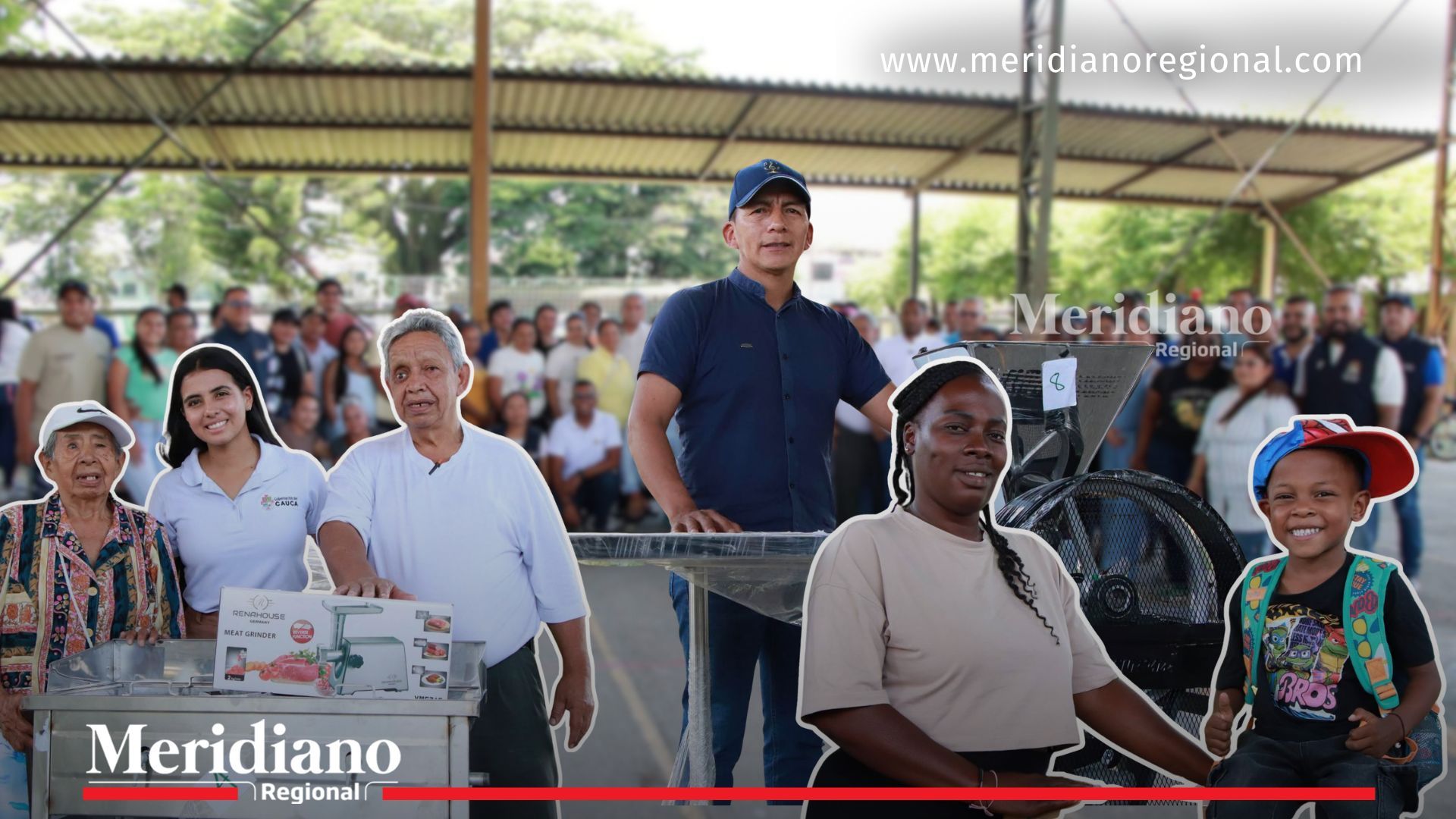 Beneficiarios de Corinto, Miranda, Padilla, Suárez, Buenos Aires y Puerto Tejada reciben herramientas e insumos entregados por la Gobernación del Cauca y Expertise France para fortalecer sus emprendimientos de economía popular.